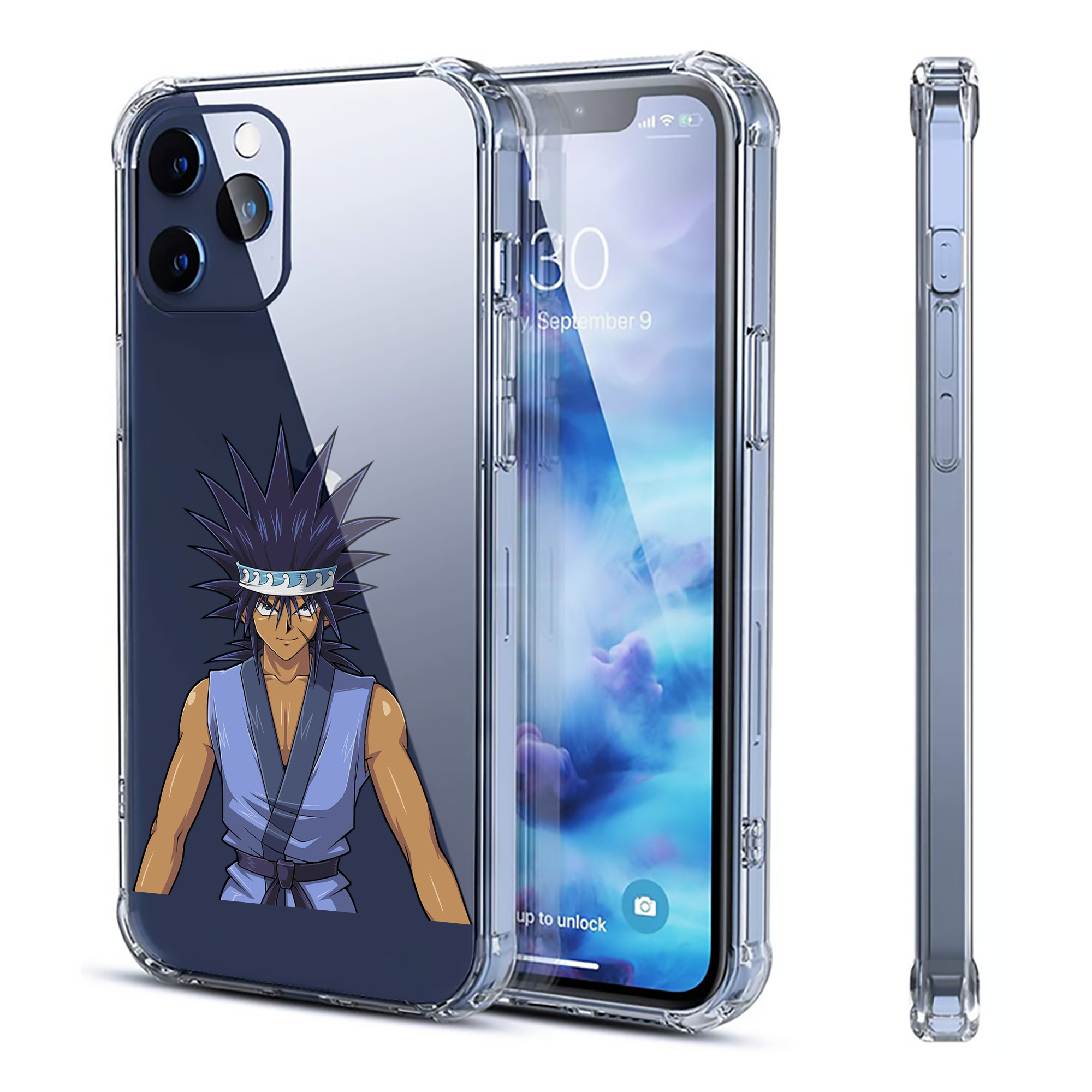 （画像用） 遊☆戯☆王 Yu-Gi-Oh! 【iPhone 12シリーズ対応】透明スマホケース（クリアソフトケース）